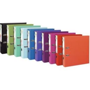 Achetez Classeur à levier PREM'TOUCH format A4+, dos 8 cm, couleurs pastel assorties 53384E PREM'TO..