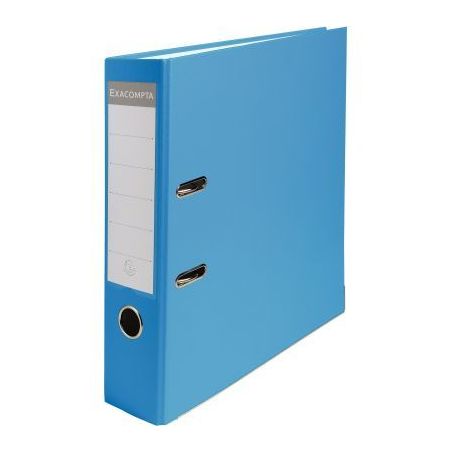 Achetez Classeur à  levier pour format A4, dos 8 cm, bleu clair 918412B EXACOMPTA pas cher sur Ma ..