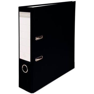 Achetez Classeur à  levier pour format A4, dos 8 cm, noir 918401B EXACOMPTA pas cher sur Ma Rentr ..