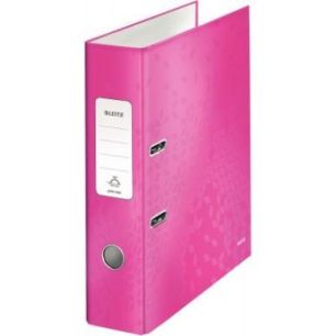 Achetez Classeur à levier 180° WOW pour format A4, dos 8 cm, rose 10050123 WOW LEITZ pas cher sur ..