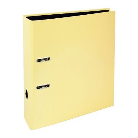Achetez Classeur à levier AQUAREL pour format A4, dos 8 cm, jaune 53569E AQUAREL EXACOMPTA pas cher..