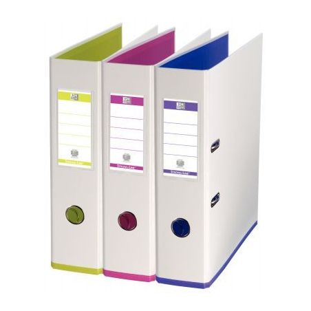 Achetez Lot de 10 classeurs à levier MY COLOUR, dos de 80 mm, blanc 100023638 MY COLOR HAMELIN pas ..