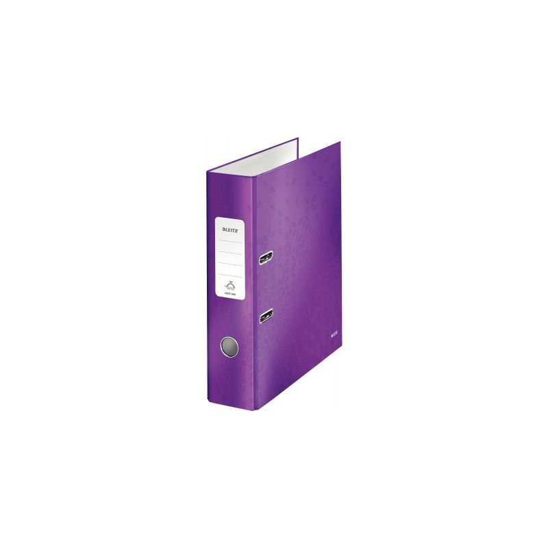 Achetez Classeur à levier 180° WOW pour format A4, dos 8 cm, violet 10050162 WOW LEITZ pas cher su..