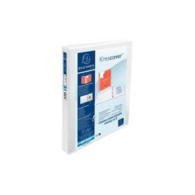 Achetez Classeur personnalisable KREACOVER format A4+ 4 anneaux diamètre 25 mm, blanc 51846E KREA E..