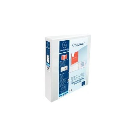 Achetez ESSELTE Classeur à  couverture personnalisable sur trois faces PP Blanc ?? dos de 7,5 cm..