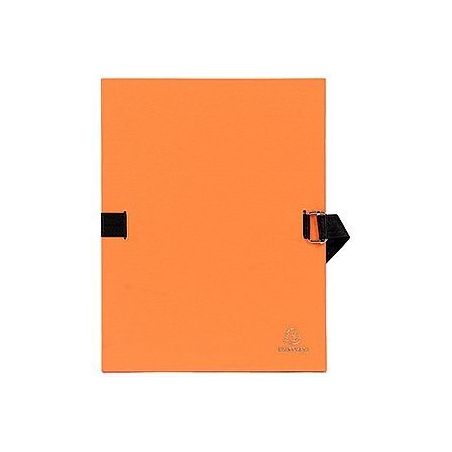 Achetez EXACOMPTA chemise à  sangle extensible dos toilé orange 734E pas cher sur Ma Rentrée Sco..