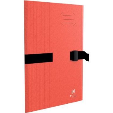 Achetez Chemise à sangle BICOLOR RECYC+ avec clip et rabat, coloris rouge 100201313 OXFORD HAMELIN ..