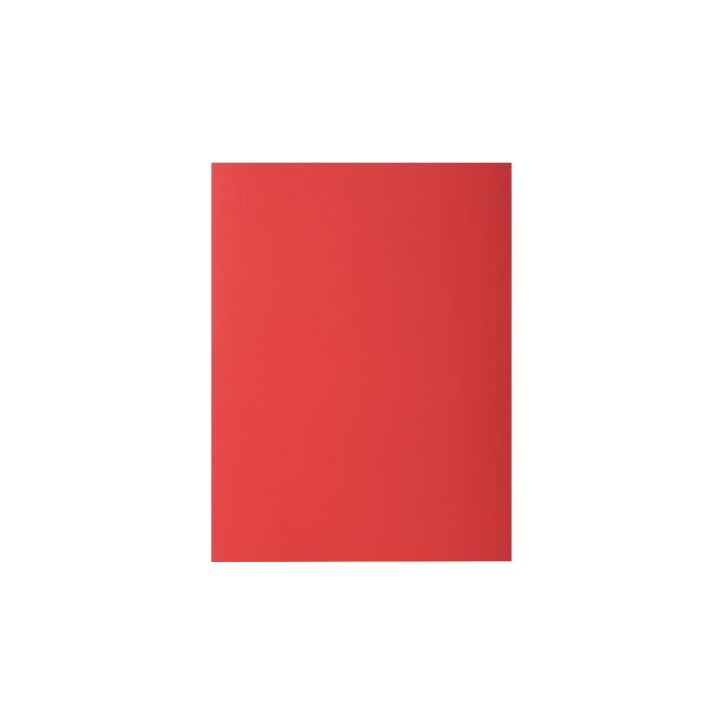 Paquet de 10 chemises 210 g ROCK"S 220 format 24x32 cm rouge 217112E ROCK'S EXACOMPTA