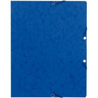 Achetez Lot de 10 chemises sans rabat à élastiques en carte lustrée, bleu 55462E EXACOMPTA pas ch..