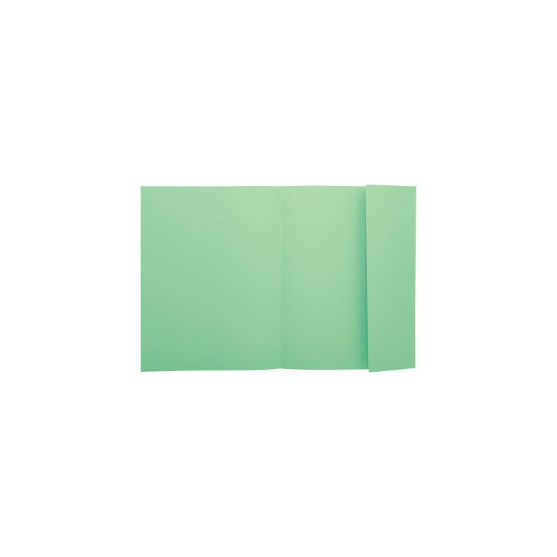 Achetez Paquet de 100 chemises 1 rabat 160g 24x32 cm vert clair 348004E SUPER EXACOMPTA pas cher sur..