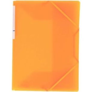 Achetez Chemise 3 rabats à élastiques en polypropylène Color Fresh, jaune orangé 1310004JA COLOR..