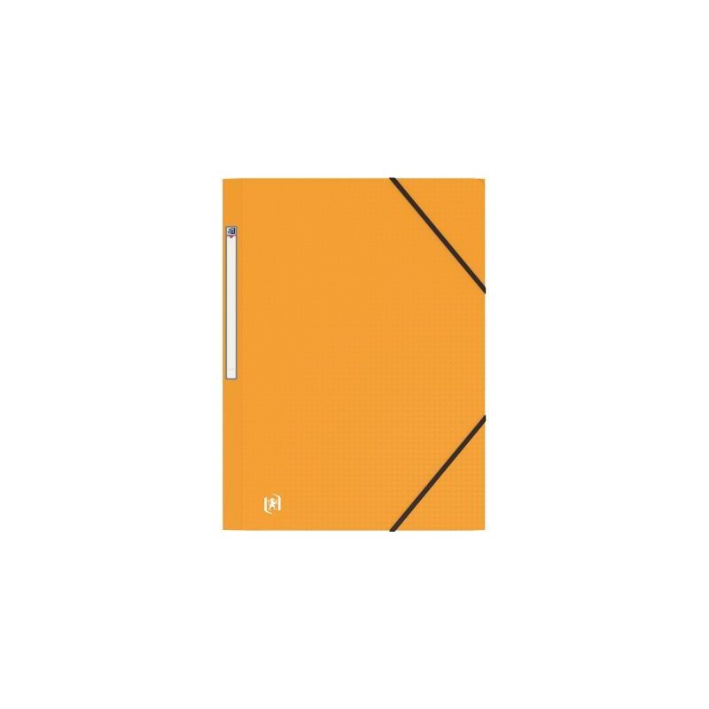 Achetez Chemise 3 rabats à élastiques MEMPHIS en polypropylène opaque 5/10ème, coloris jaune 100..