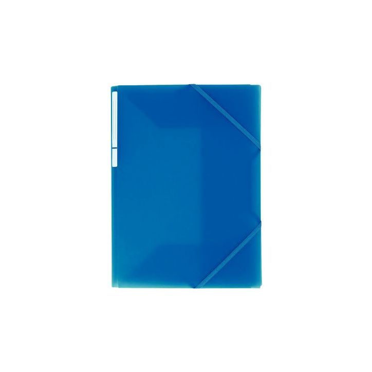 Chemise 3 rabats à élastiques en polypropylène Color Fresh, bleu roi 1310004BL COLOR FRES