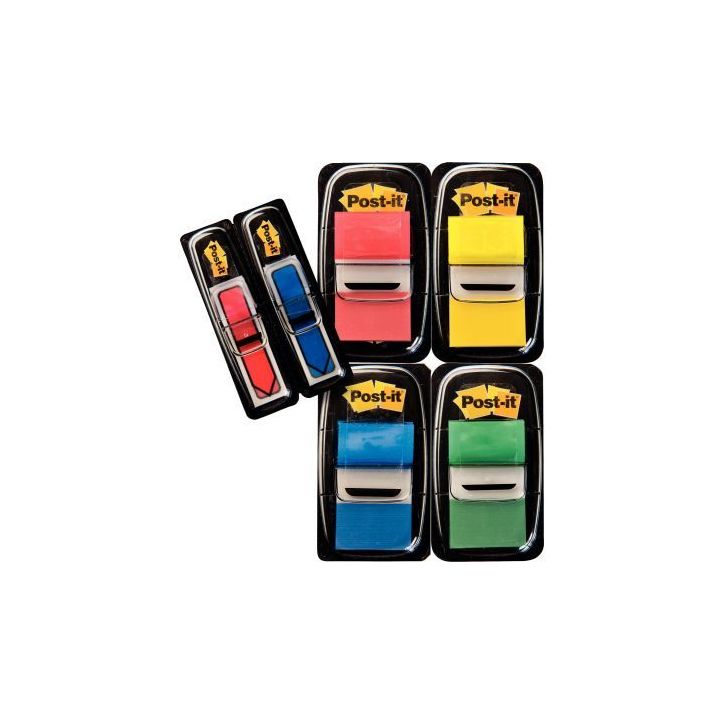 Paquet de 200 index classique + 48 flèches assortis 58955 POST-IT 3M