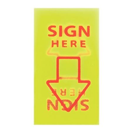 Achetez Carte de 50 index repositionnable Sign Here 26088 pas cher sur Ma Rentrée Scolaire