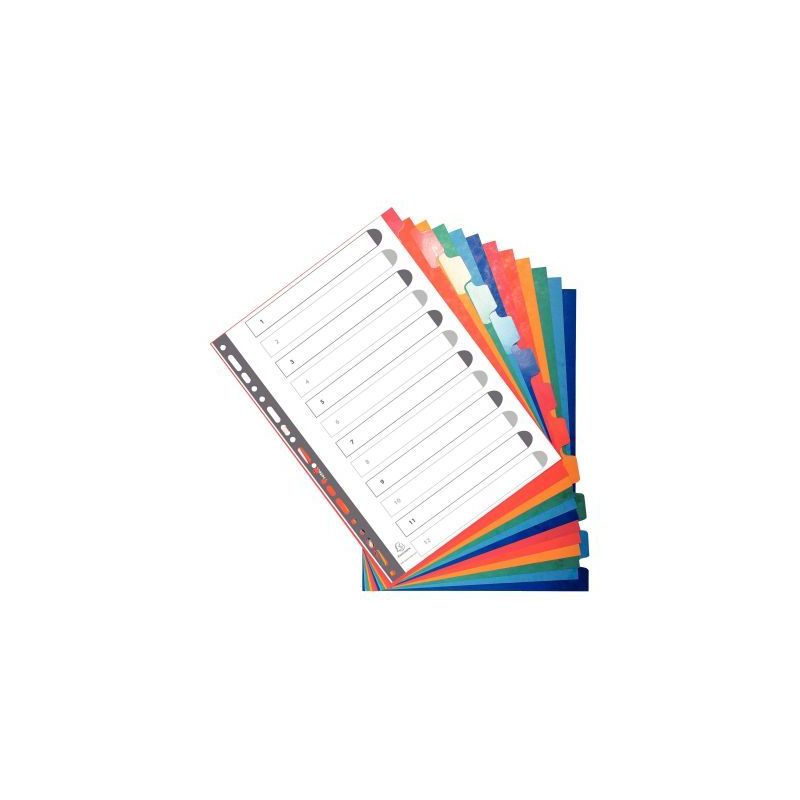 Achetez Jeu de 12 intercalaires carte forte réutilisables 2212E EXACOMPTA pas cher sur Ma Rentrée .. Achetez Jeu de 12 intercalaires carte forte réutilisables 2212E EXACOMPTA pas cher sur Ma Rentrée ..