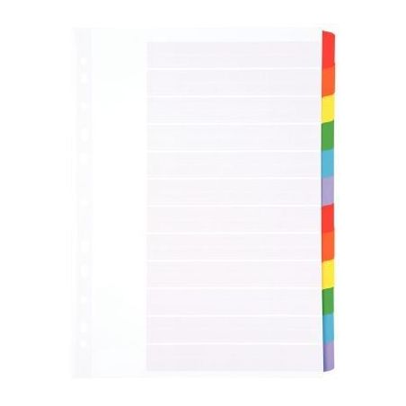 Achetez Jeu de 12 intercalaires cartonnés format A4+ 8337012-980 LANDS pas cher sur Ma Rentrée Sco..