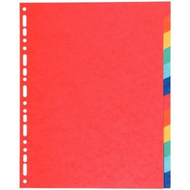 Achetez Jeu d'intercalaires 12 positions en carte recyclée 170g Format  A4+ pas cher sur Ma Rentr..