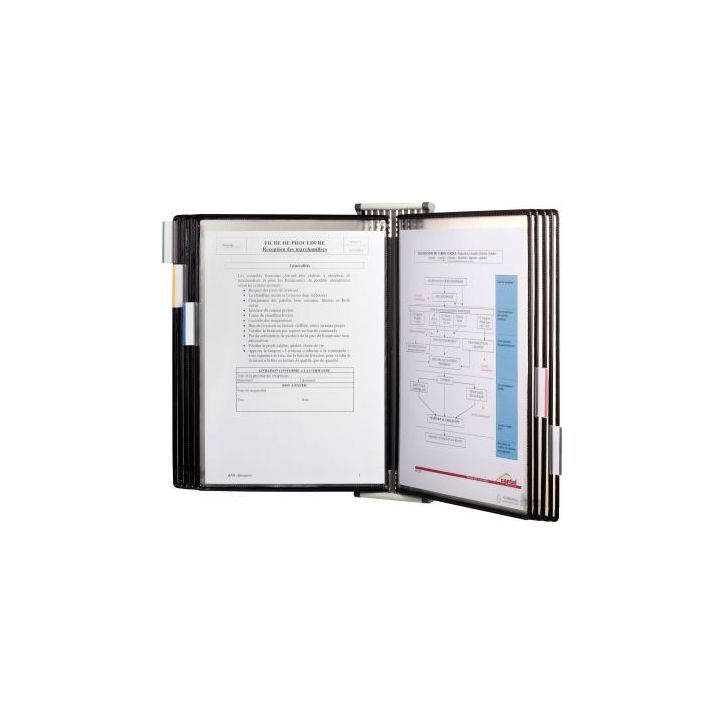 Kit mural antimicrobien 10 poches 414507 TARIFOLD