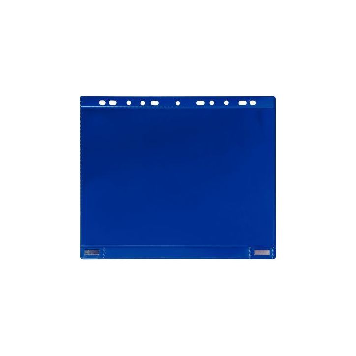 Lot de 5 pochettes perforées aimantées format A4 bleu 181121 TARIFOLD