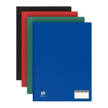 Achetez Carton de 10 protège-documents MEMPHIS 20 pochettes fixes 40 vues couleurs vives assorties ..