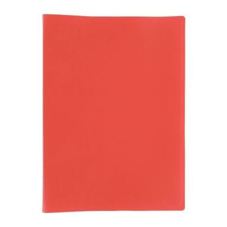 Achetez PERGAMY Protège-documents en polypropylène 40 vues Rouge, couverture 3/10e, pochettes 6/10..
