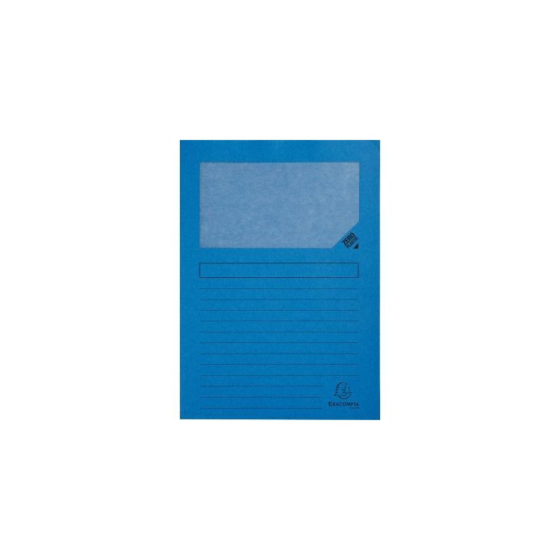 Achetez Paquet de 100 pochettes coin papier FOREVER 130g, bleu vif 50102E FOREVER EXACOMPTA pas cher..