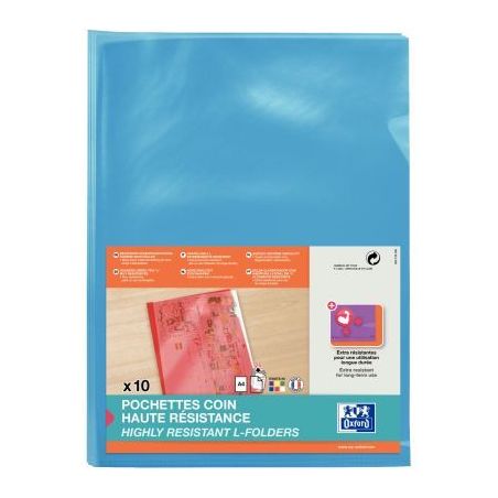 Achetez Sachet de 10 pochettes coin en PVC lisse 15/100ème, bleu 100206720 HAMELIN pas cher sur Ma ..