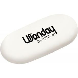 Achetez Gomme blanche Ovalyne sous blister FCR350062 JPC pas cher sur Ma Rentrée Scolaire