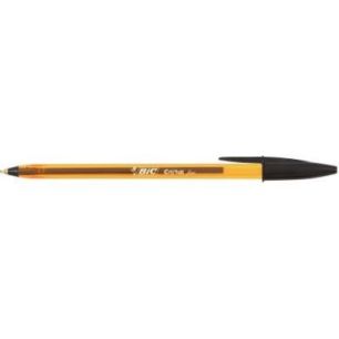 Achetez Boîte de 50 stylos bille Cristal pointe fine noirs 12609X50 CRISTAL BIC pas cher sur Ma Ren..