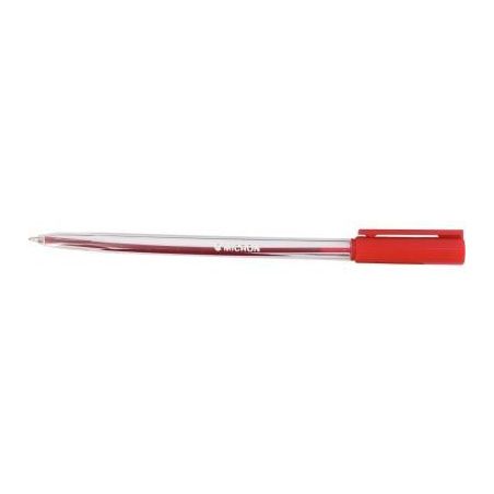Achetez Stylo à  bille pointe moyenne capichon rouge pas cher sur Ma Rentrée Scolaire