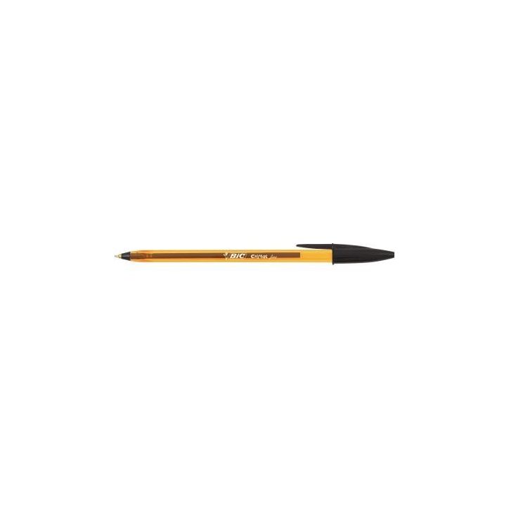 BIC Ecriture Cristal Original Stylos-Bille Pointe Fine (0,8 mm) - Encre De Couleur Noire