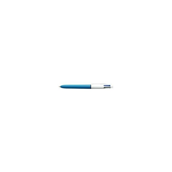 BIC Ecriture 4 Couleurs Original Stylos-Bille Rétractables Pointe Moyenne (1,0 mm)