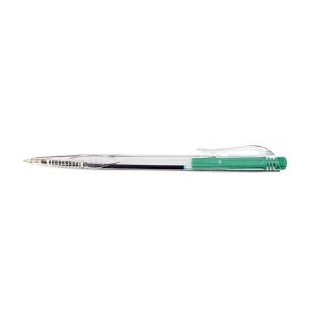 Achetez Stylo corps transparent rétractable vert KB170400 GREEN pas cher sur Ma Rentrée Scolaire
