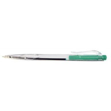 Achetez Stylo corps transparent rétractable vert KB170400 GREEN pas cher sur Ma Rentrée Scolaire