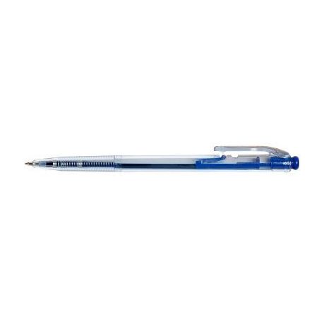 Achetez Stylo corps transparent rétractable bleu KB170400 BLUE pas cher sur Ma Rentrée Scolaire