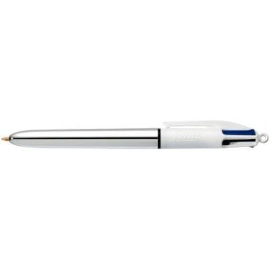 Achetez Stylo bille Bic 4 Colours Shine silver 982873 BIC pas cher sur Ma Rentrée Scolaire