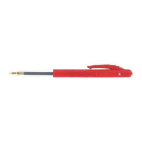 Achetez BIC M10 Original Stylos-Bille Rétractables Pointe Moyenne (1,0 mm) - Rouge pas cher sur Ma ..