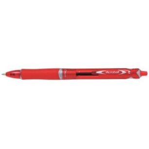 Achetez PILOT Stylo bille Acroball Clip plastique, pointe moyenne, coloris Rouge pas cher sur Ma Ren..