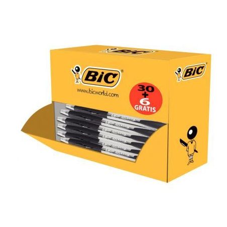 Achetez Pack de 36 stylos Atlantis noirs dont 6 gratuits 920287 BIC pas cher sur Ma Rentrée Scolair..