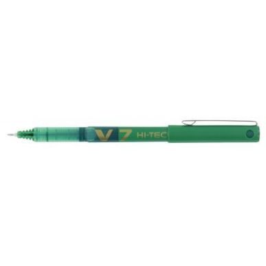 Achetez PILOT Stylo Roller pointe tubulaire 0,7 mm encre liquide Verte HI-TECPOINT BX-V7 pas cher su..