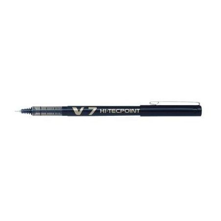 Achetez PILOT Stylo Roller pointe tubulaire 0,7 mm encre liquide Noire HI-TECPOINT BX-V7 pas cher su..