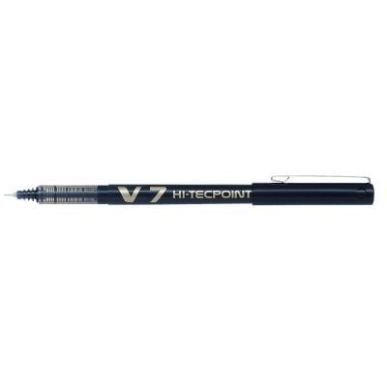 Achetez PILOT Stylo Roller pointe tubulaire 0,7 mm encre liquide Noire HI-TECPOINT BX-V7 pas cher su..
