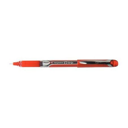 Achetez PILOT Stylo roller grip pointe aiguille 0,5 mm Rouge V5 grip pas cher sur Ma Rentrée Scolai..