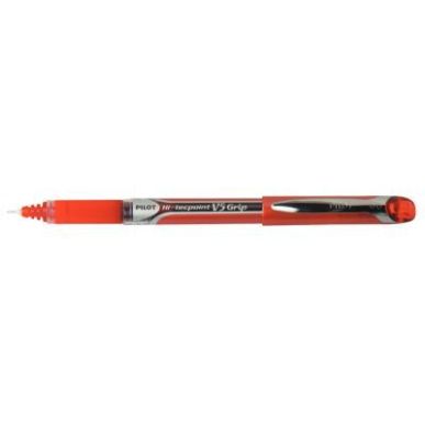 Achetez PILOT Stylo roller grip pointe aiguille 0,5 mm Rouge V5 grip pas cher sur Ma Rentrée Scolai..