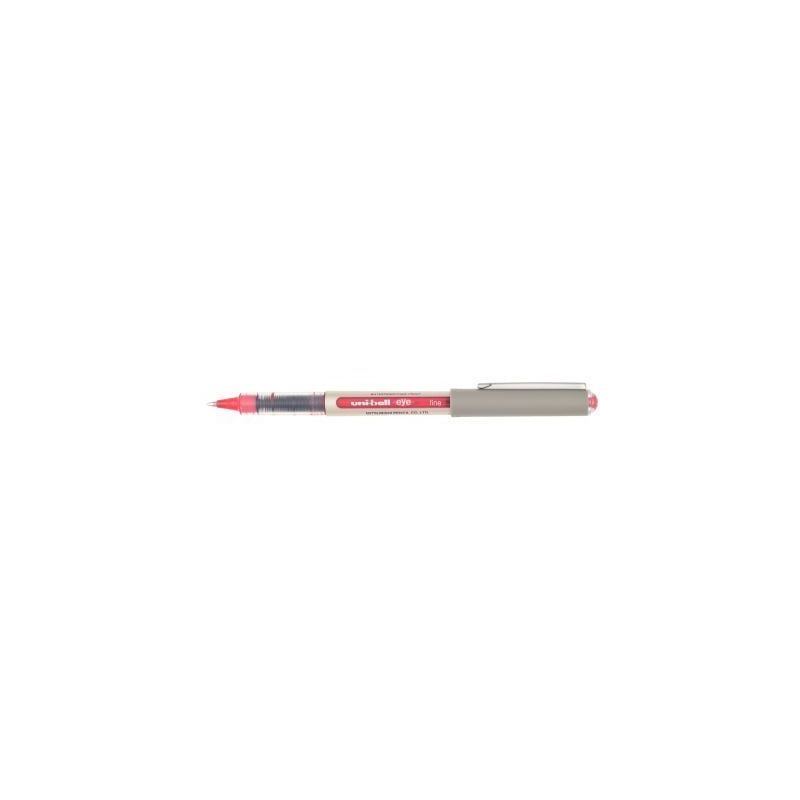 Achetez UNI-BALL Stylo Roller pointe métal fine encre liquide Rouge UNI-BALL EYE UB 157 pas cher su..