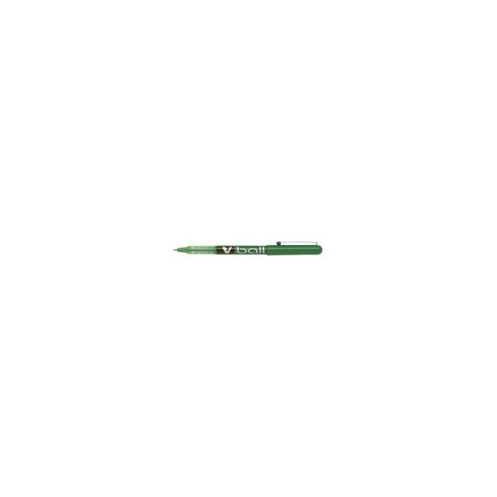 PILOT Stylo Roller pointe métal 0,5 mm encre liquide Verte V-BALL 05