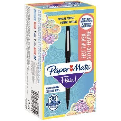 Achetez Pack de 36 stylos flair noir dont 6 offerts 2077174 PAPER MATE pas cher sur Ma Rentrée Scol..