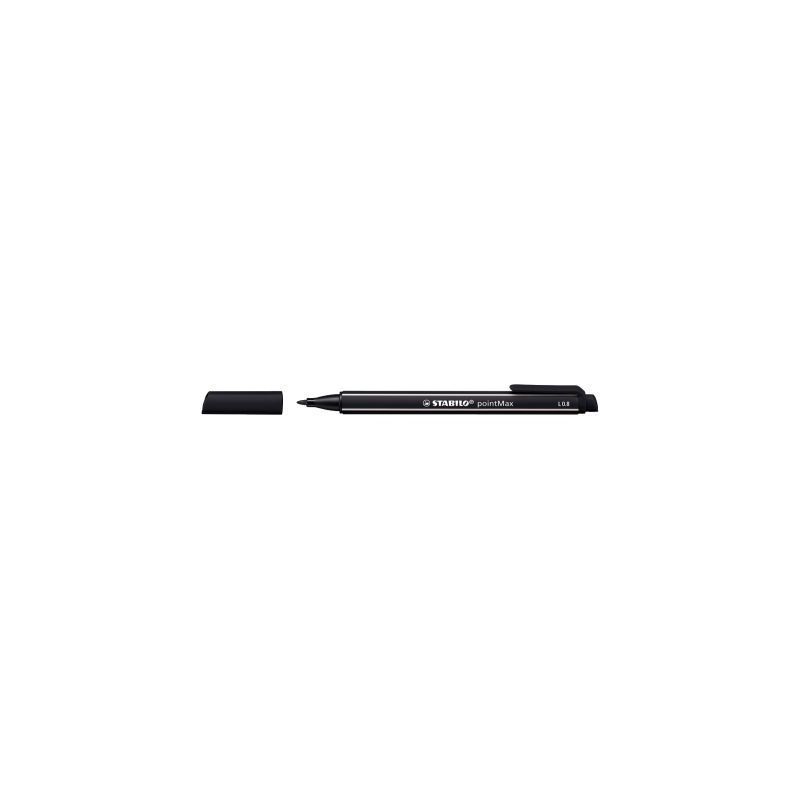 Achetez STABILO pointMax stylo-feutre pointe moyenne (0,8 mm) - Noir pas cher sur Ma Rentrée Scolai.. Achetez STABILO pointMax stylo-feutre pointe moyenne (0,8 mm) - Noir pas cher sur Ma Rentrée Scolai..