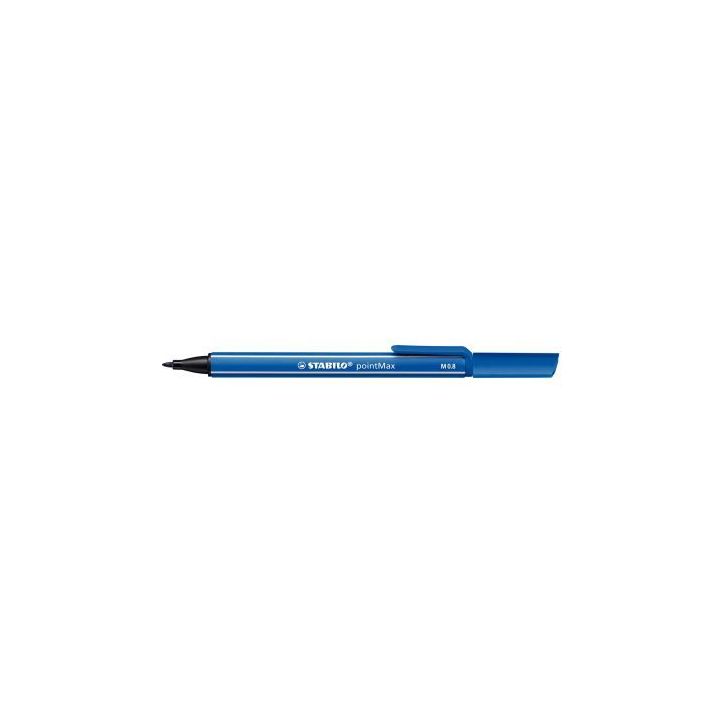 STABILO pointMax stylo-feutre pointe moyenne (0,8 mm) - Bleu